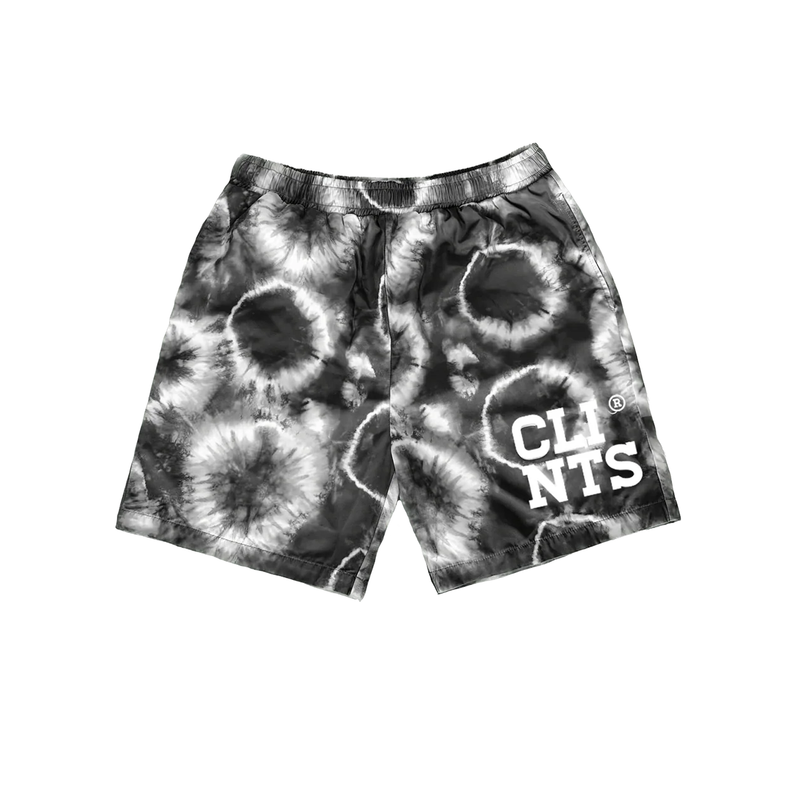 Tie Dye Shorts - Black