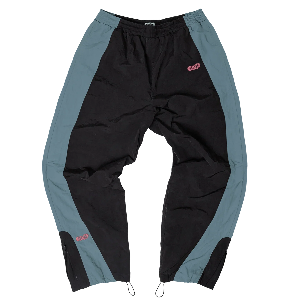 Contrast Track Pant - Black/Blue