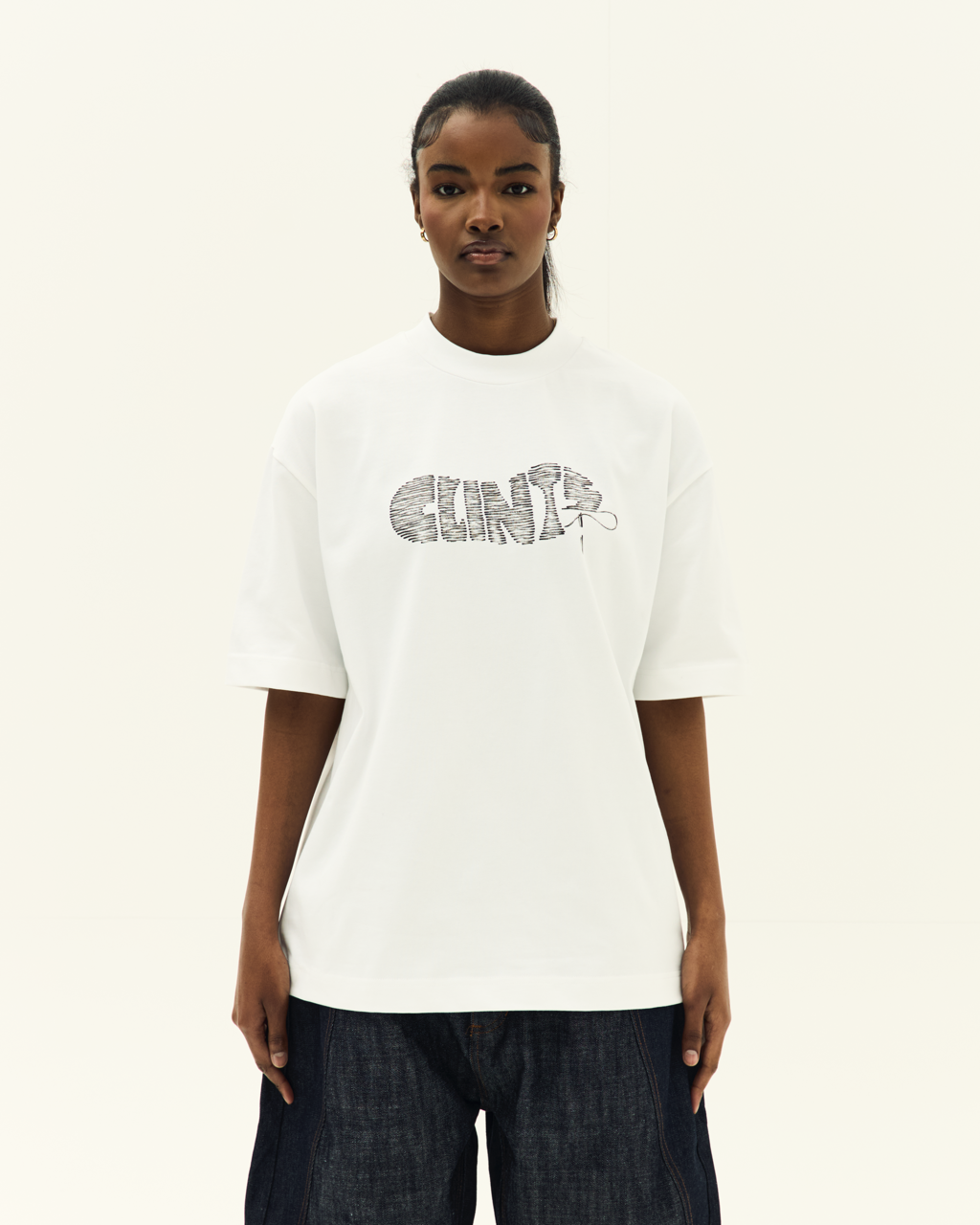 'Embroidery' - Heavyweight Tee