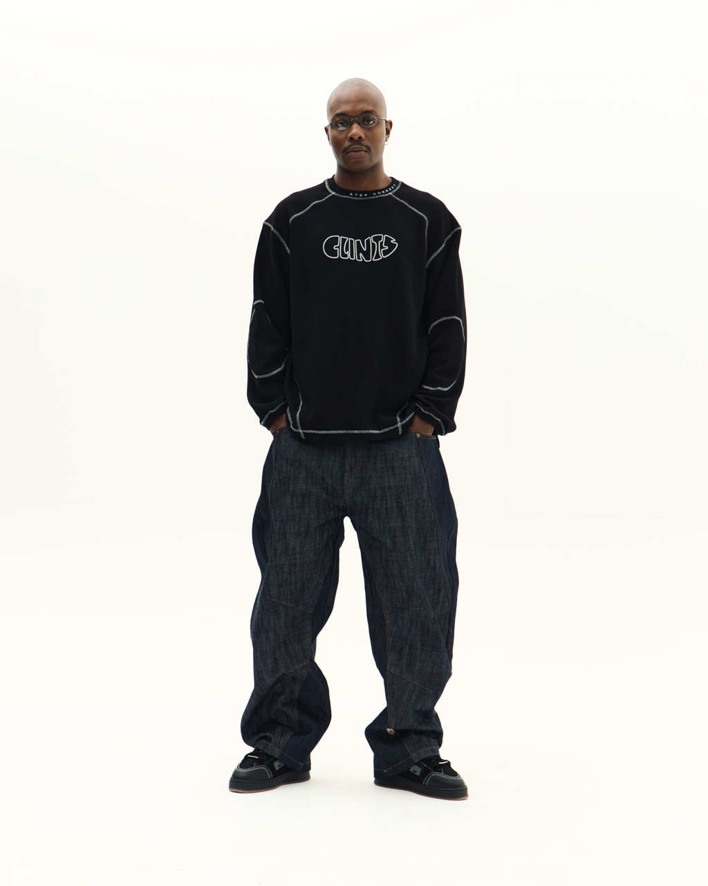 Classic Waffle Tee - Black