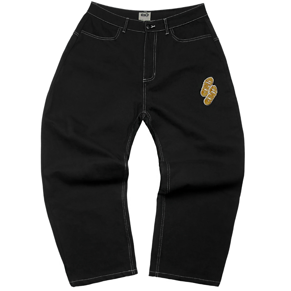 Phat Denim Pants - Black