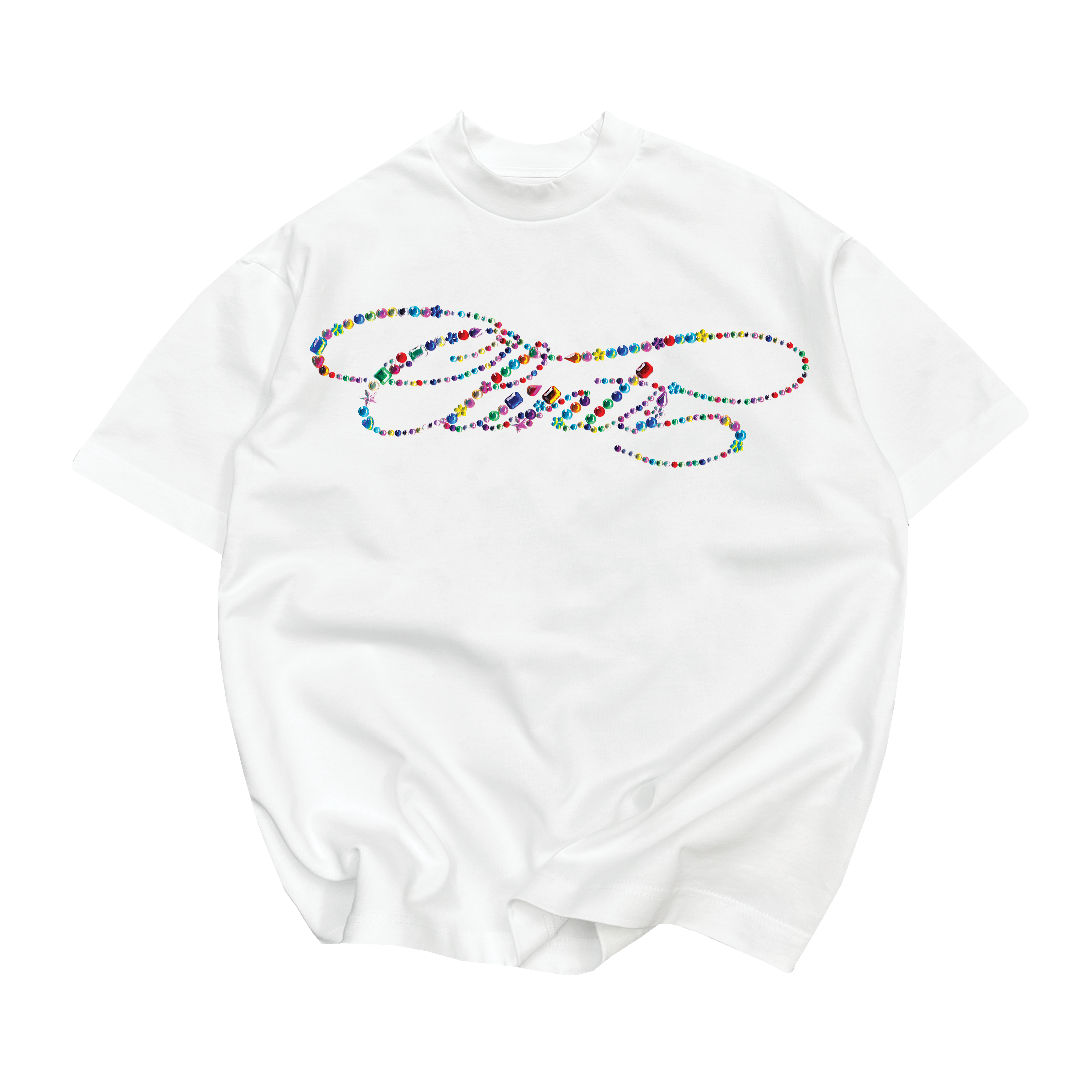 'Gem Script' - Heavyweight Tee