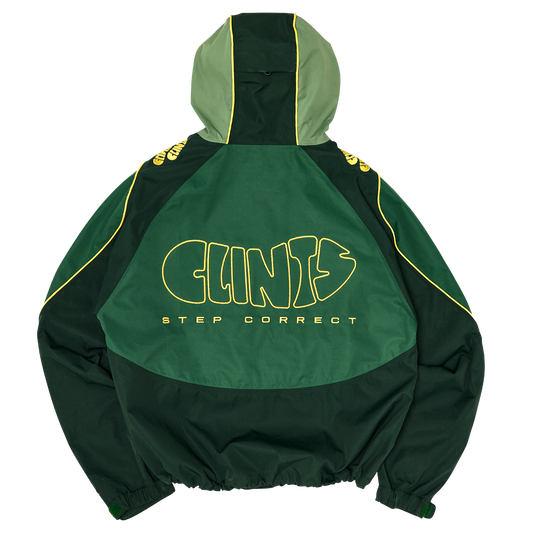 Waterproof Jacket - Green/Yellow