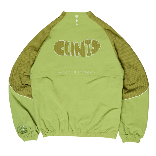 Rippled Nylon Jacket - Green