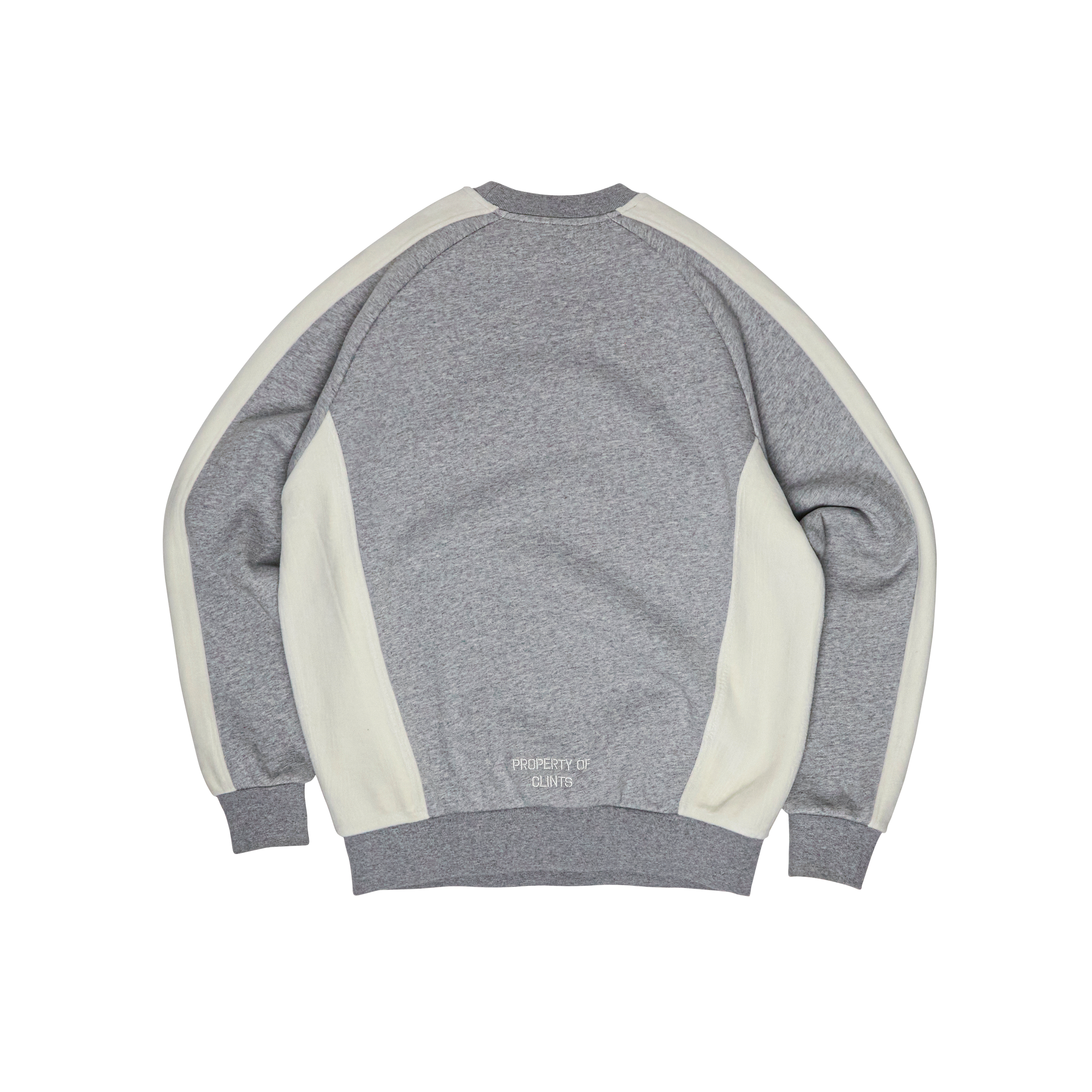 Fleece Panel Sweatshirt - Grey