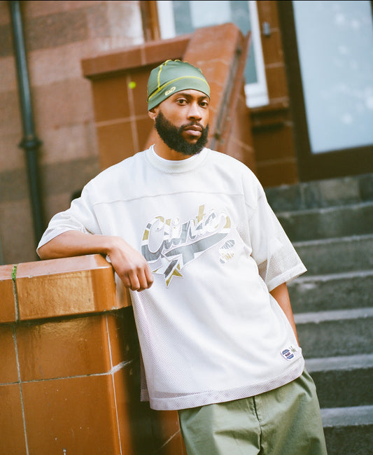 Mesh Flag Jersey - Ivory