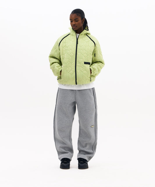 Quilted Puffer - Lime