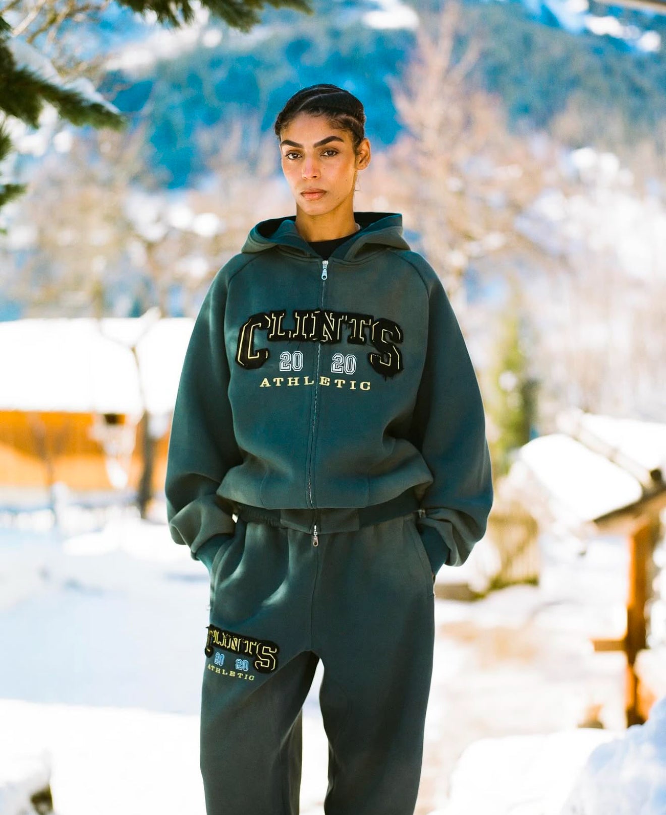 Heritage Cotton Pant - Green