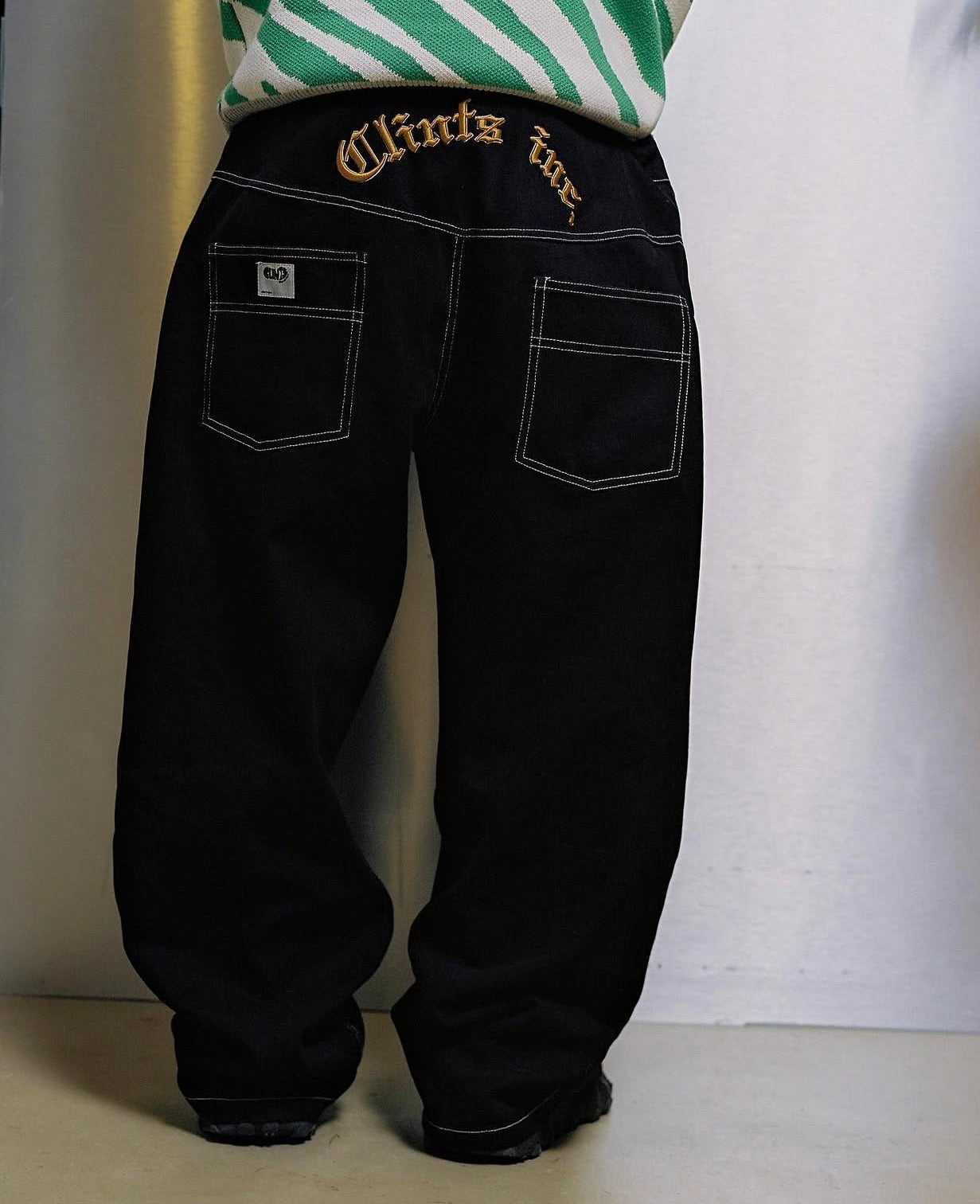 Phat Denim Pants - Black