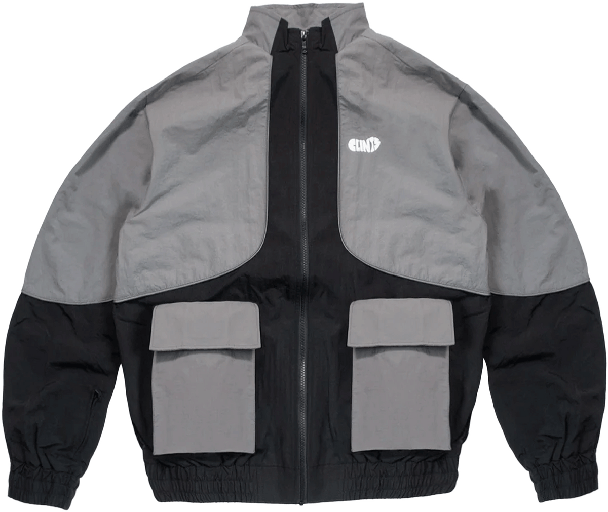 Shell Track Jacket - Black/Grey