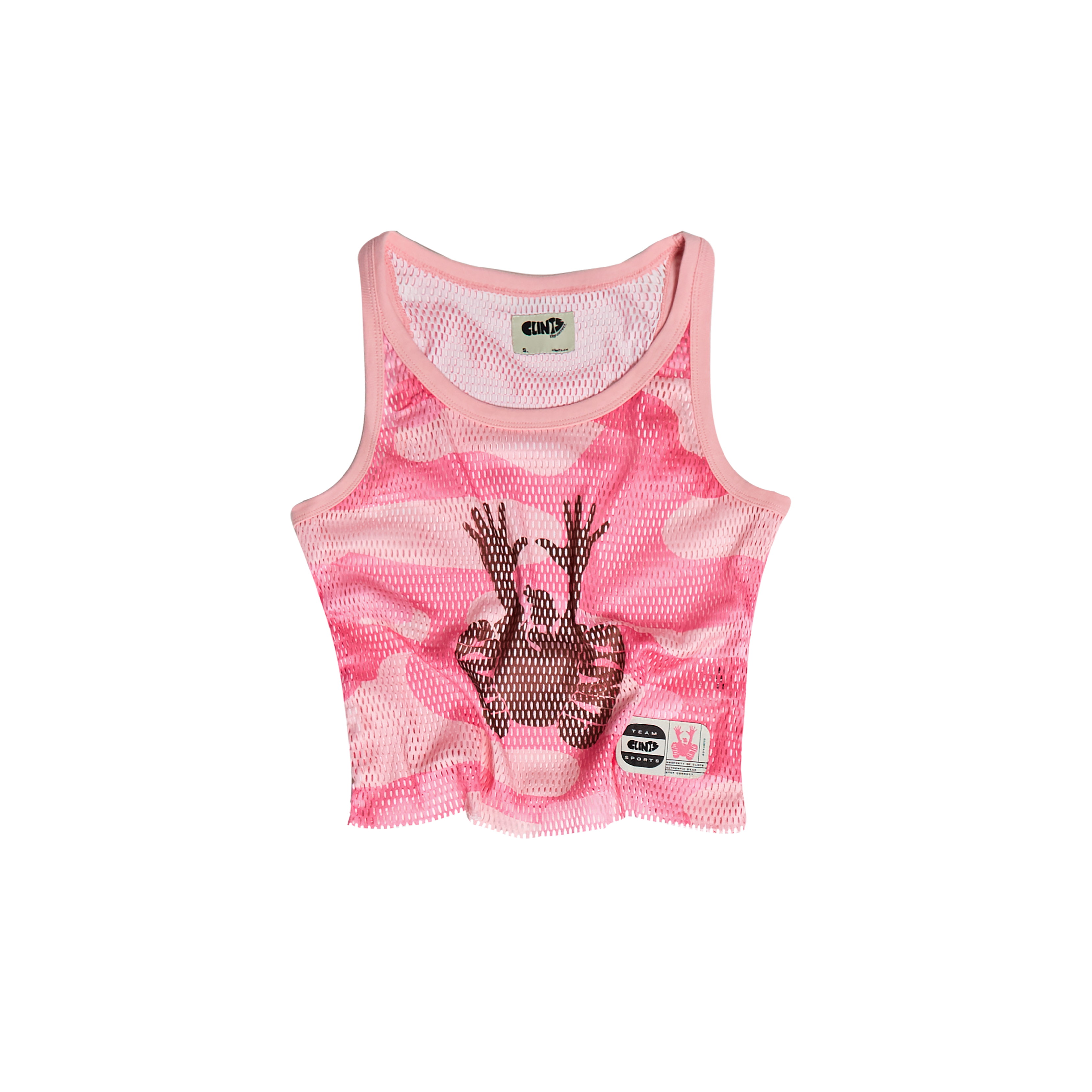Pink Camo Tank Top