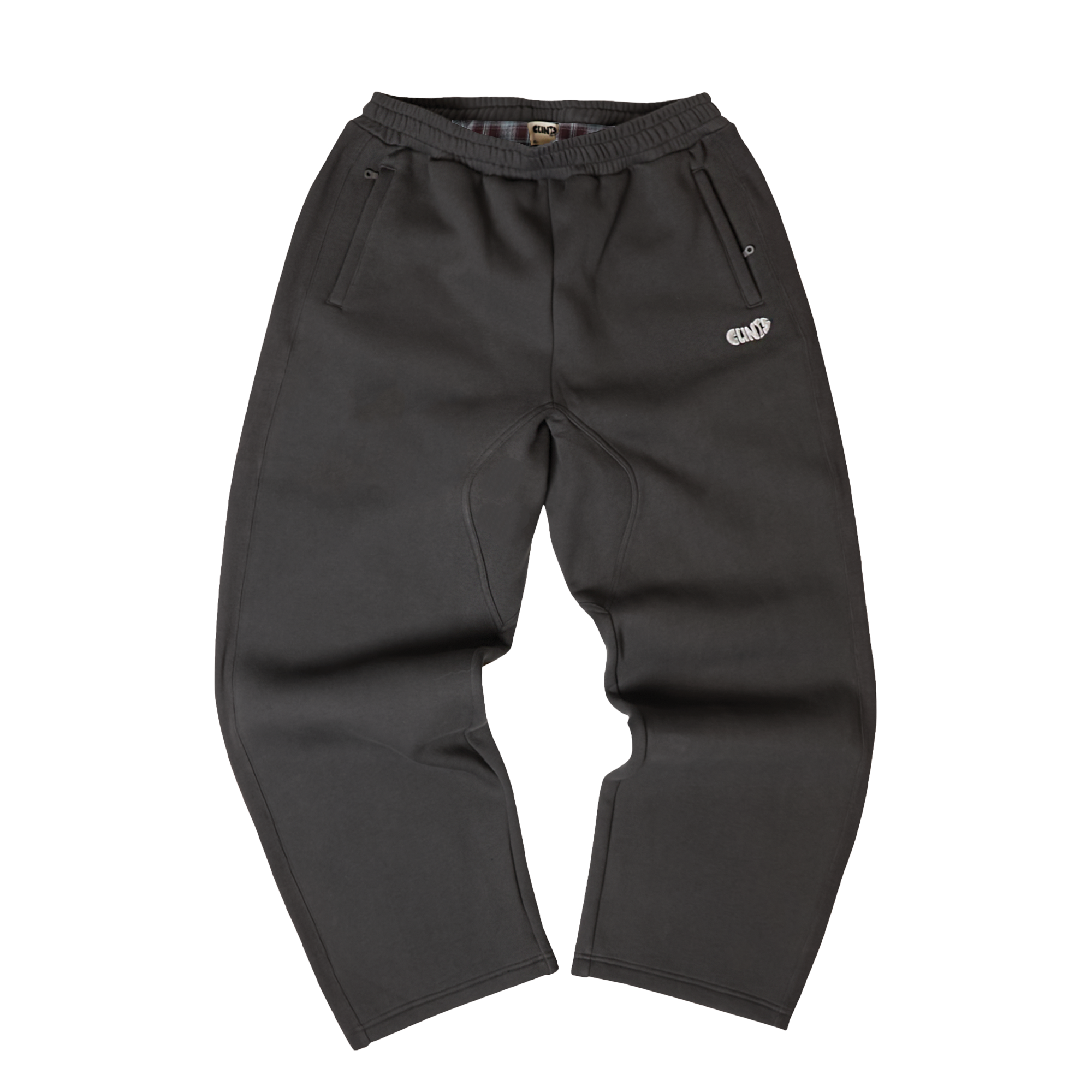 Reversible Plaid Sweatpants - Space Grey