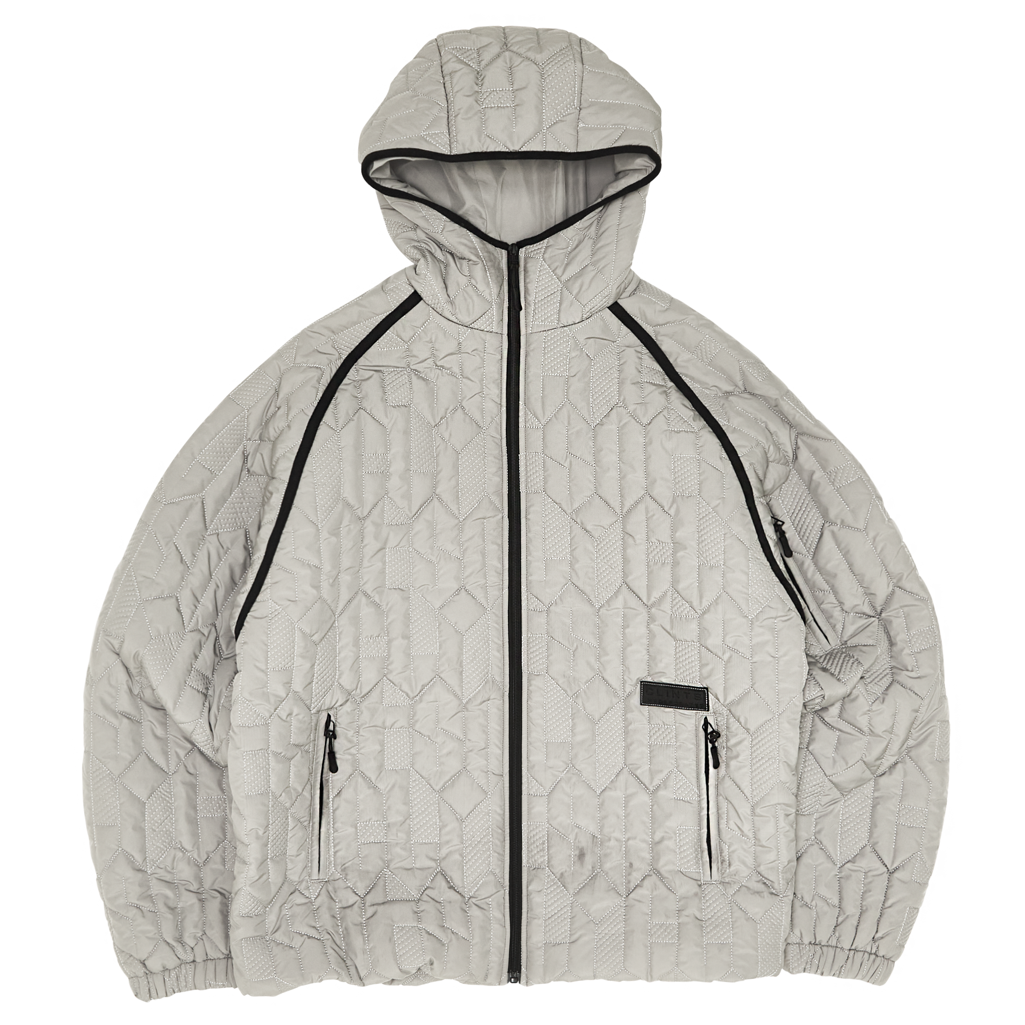 Quilted Puffer - Grey