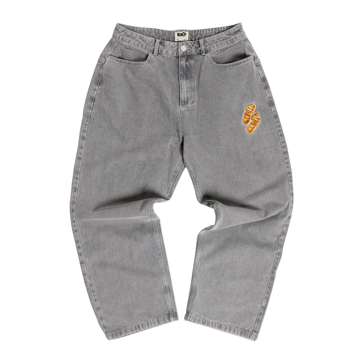 Phat Denim Pants - Grey