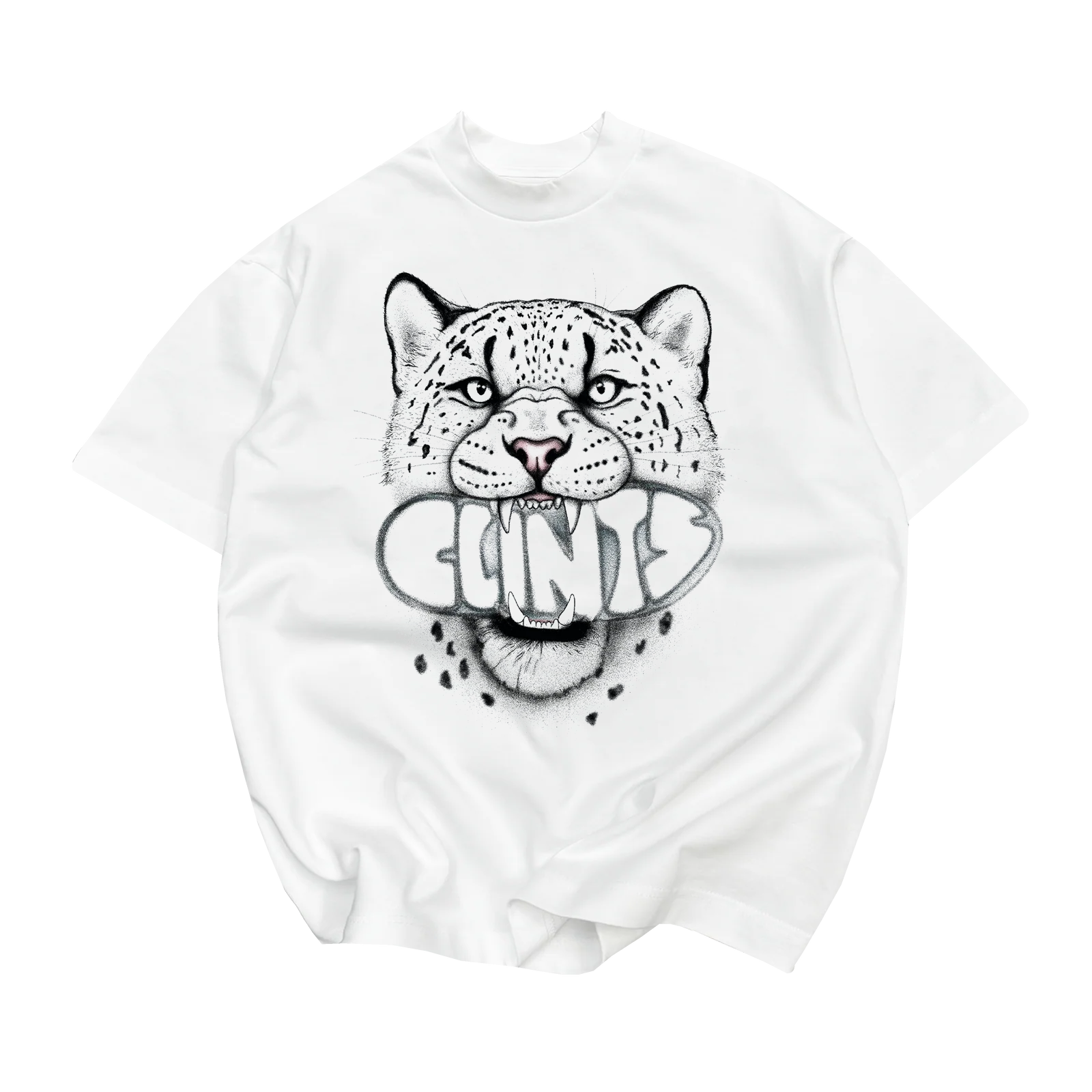 'Snow Leopard' - Heavyweight Tee