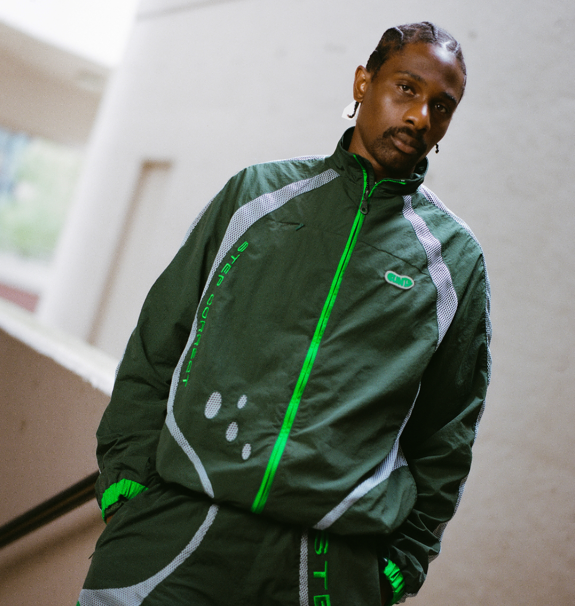 Fusion-Tec Jacket - Green/Sky Blue