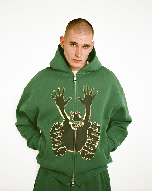 Stencil Hoodie - Green