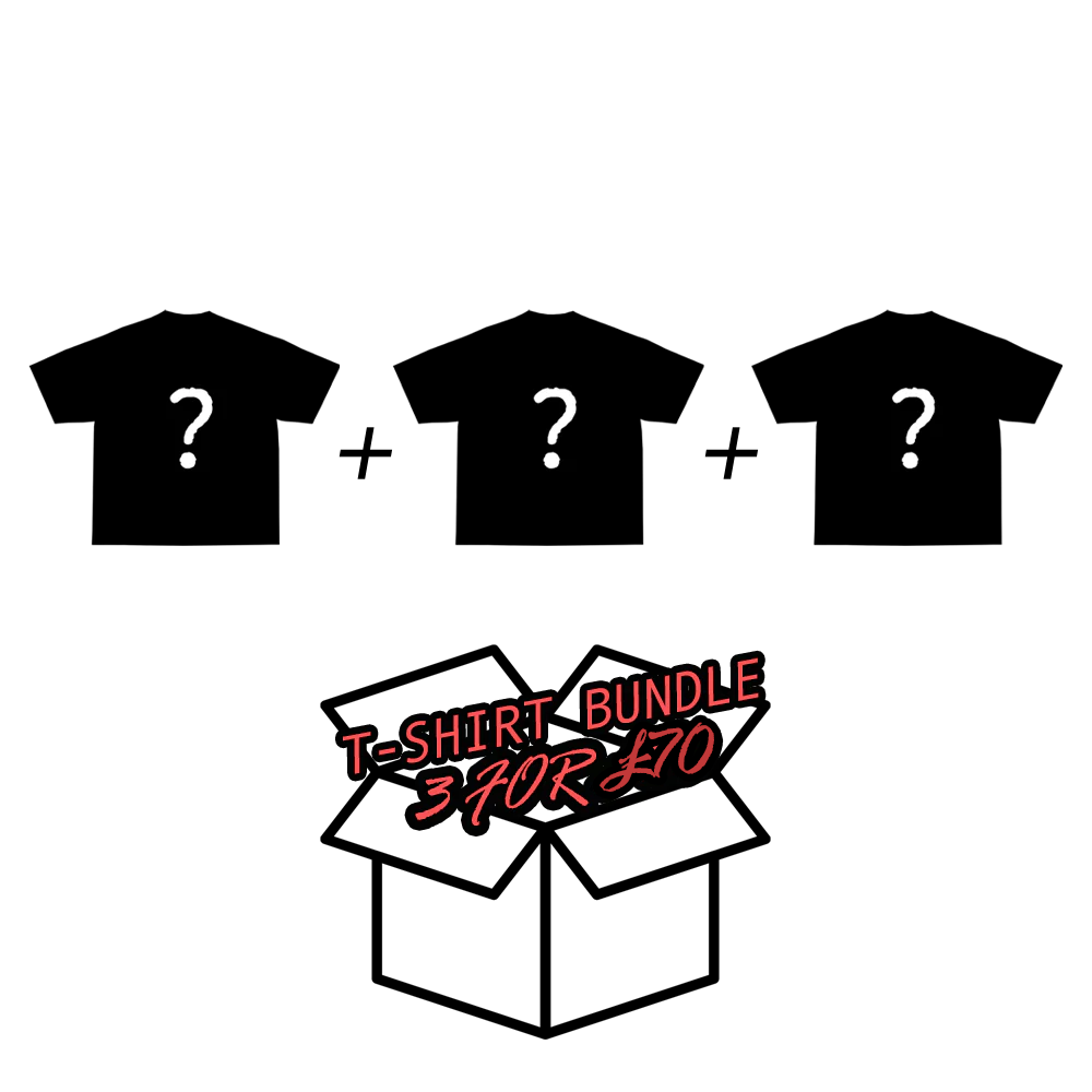 Mystery T-shirt Bundle - 3 For £70