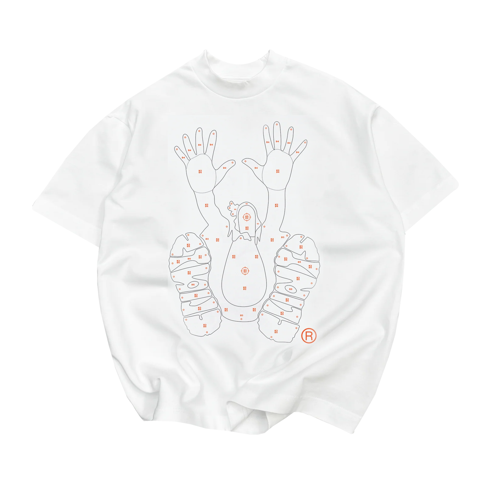 Grey Reg Tee - Heavyweight