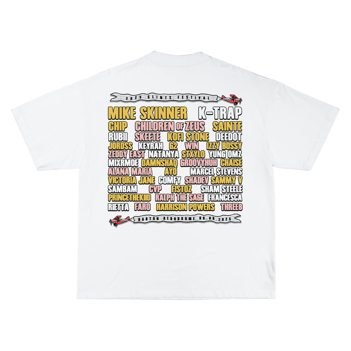 "Clints Fest Line Up" Tee
