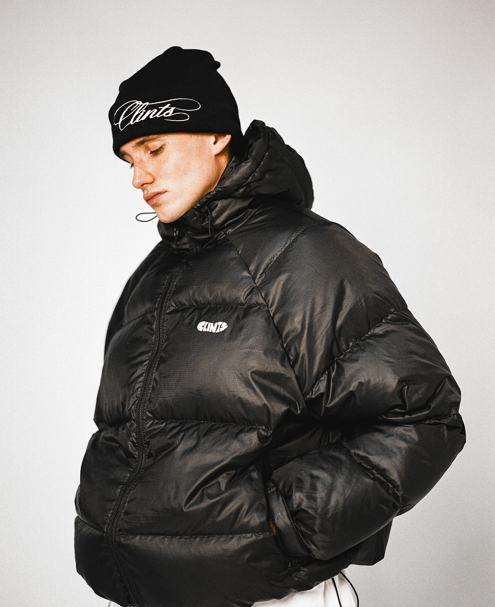 Script Beanie - Black