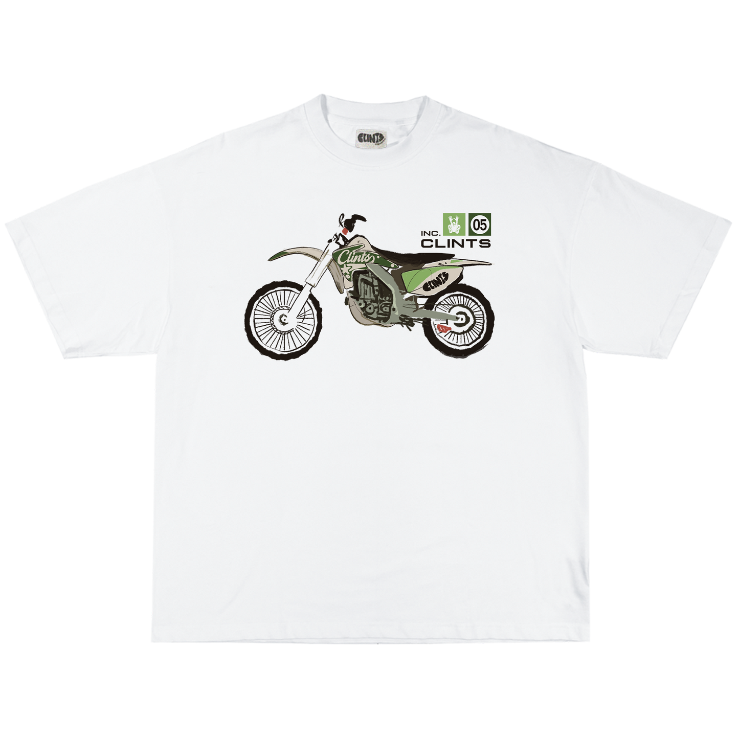 'Motorbike' Tee - Heavyweight Tee