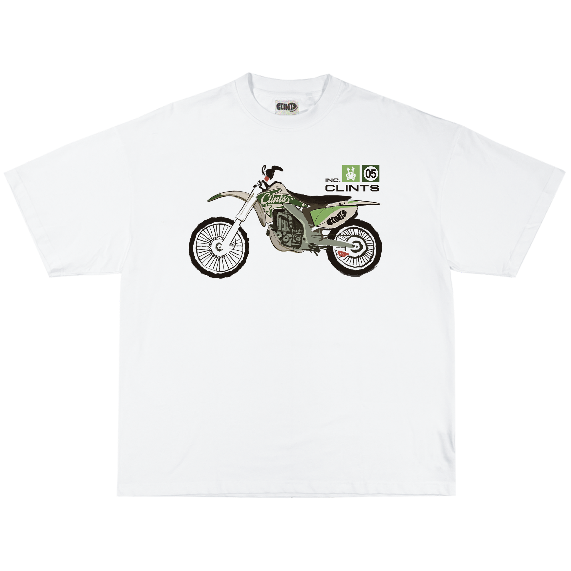 'Motorbike' Tee - Heavyweight Tee