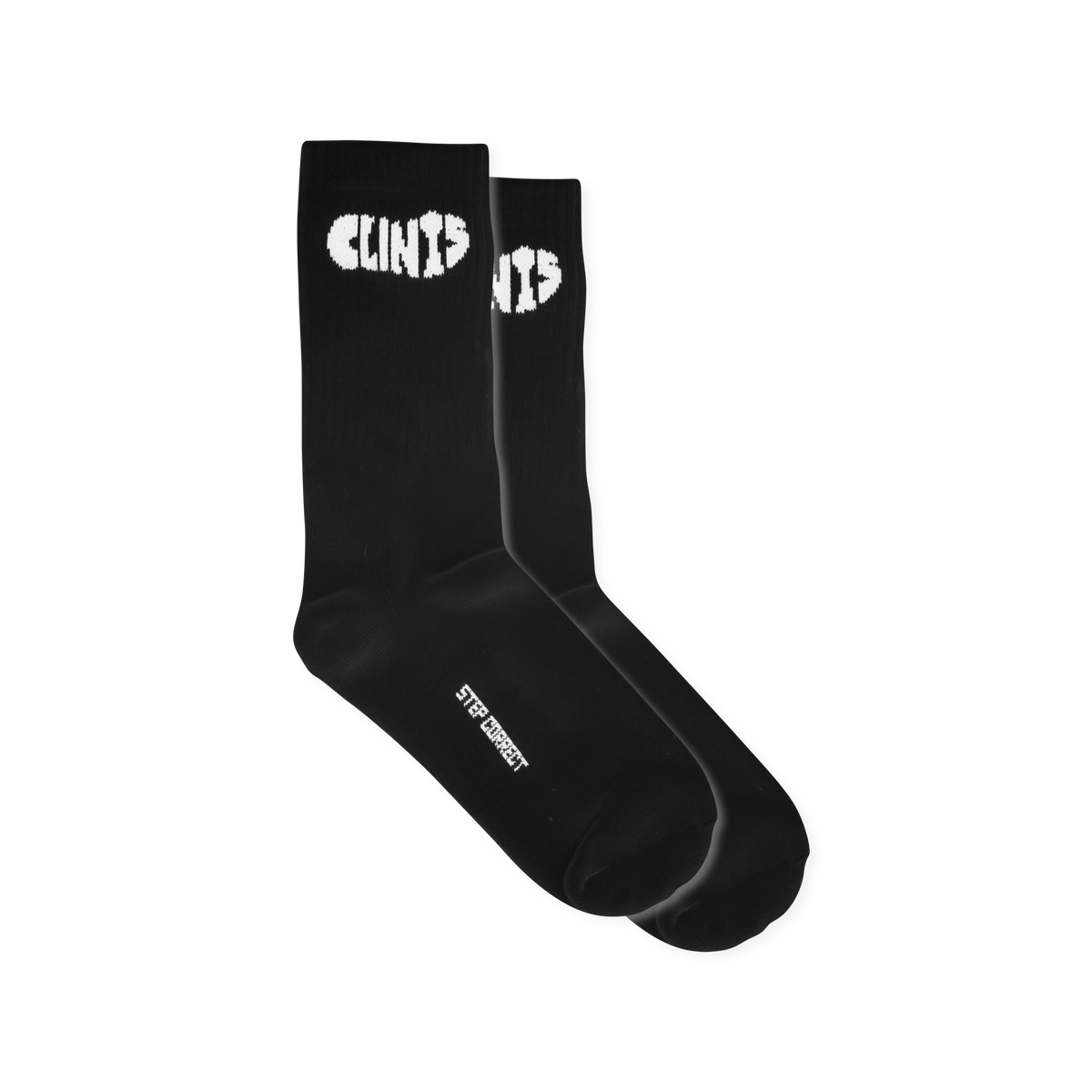 Footprint Socks - Black