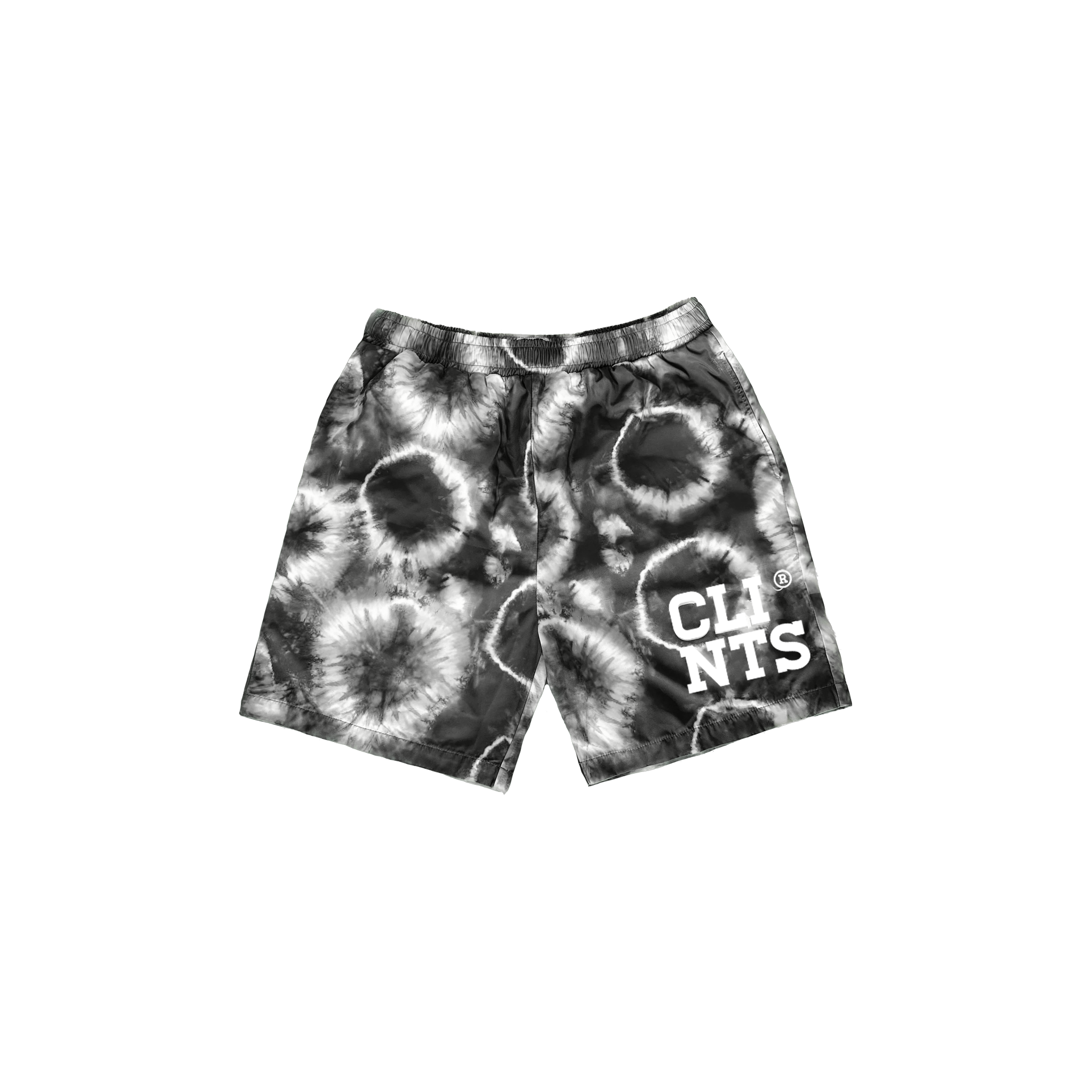 Tie Dye Shorts - Black