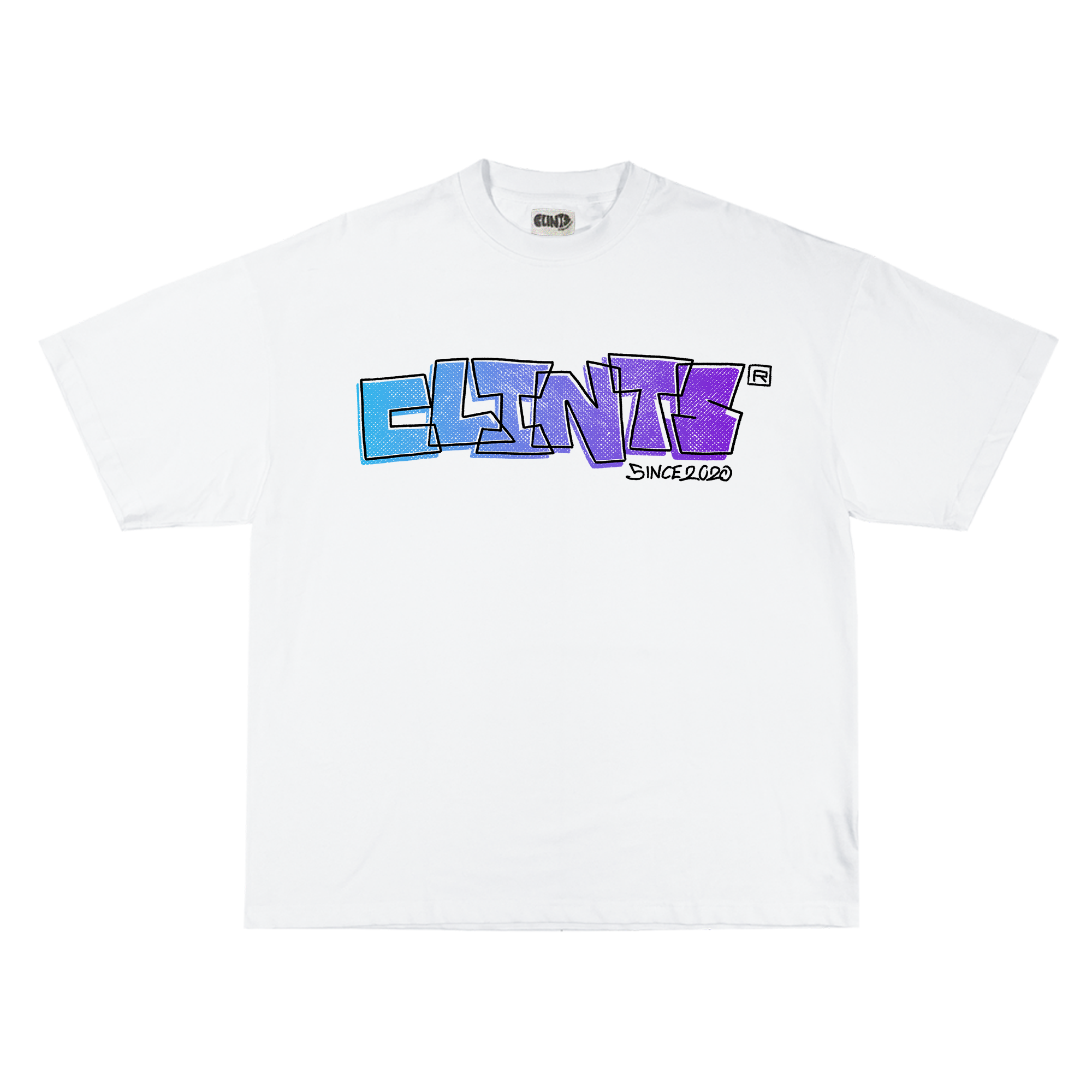 Block Tag Tee - Heavyweight