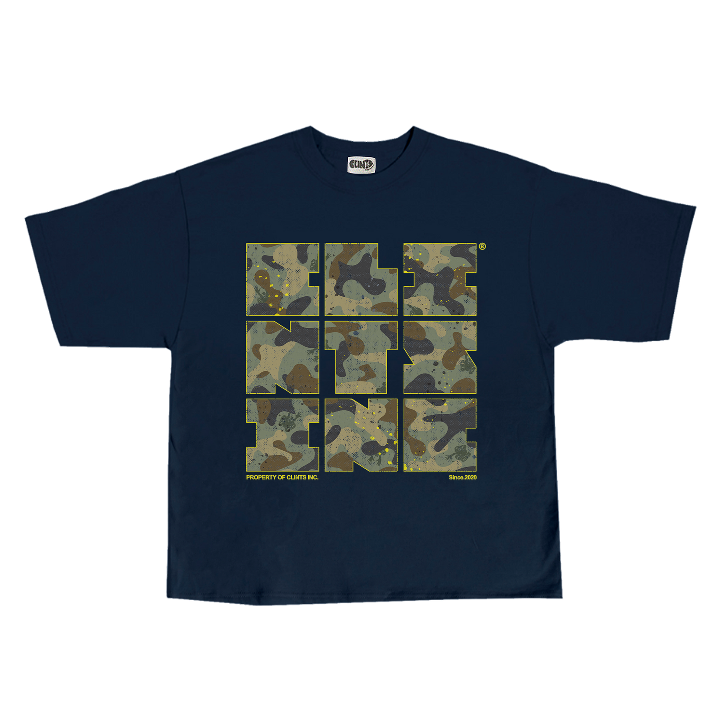 'Camo Spellout' Tee