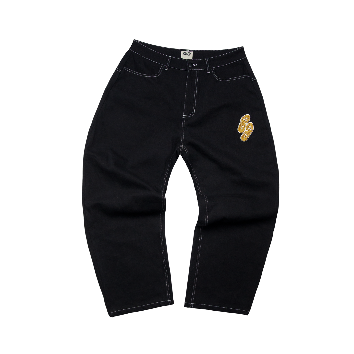 Phat Denim Pants - Black