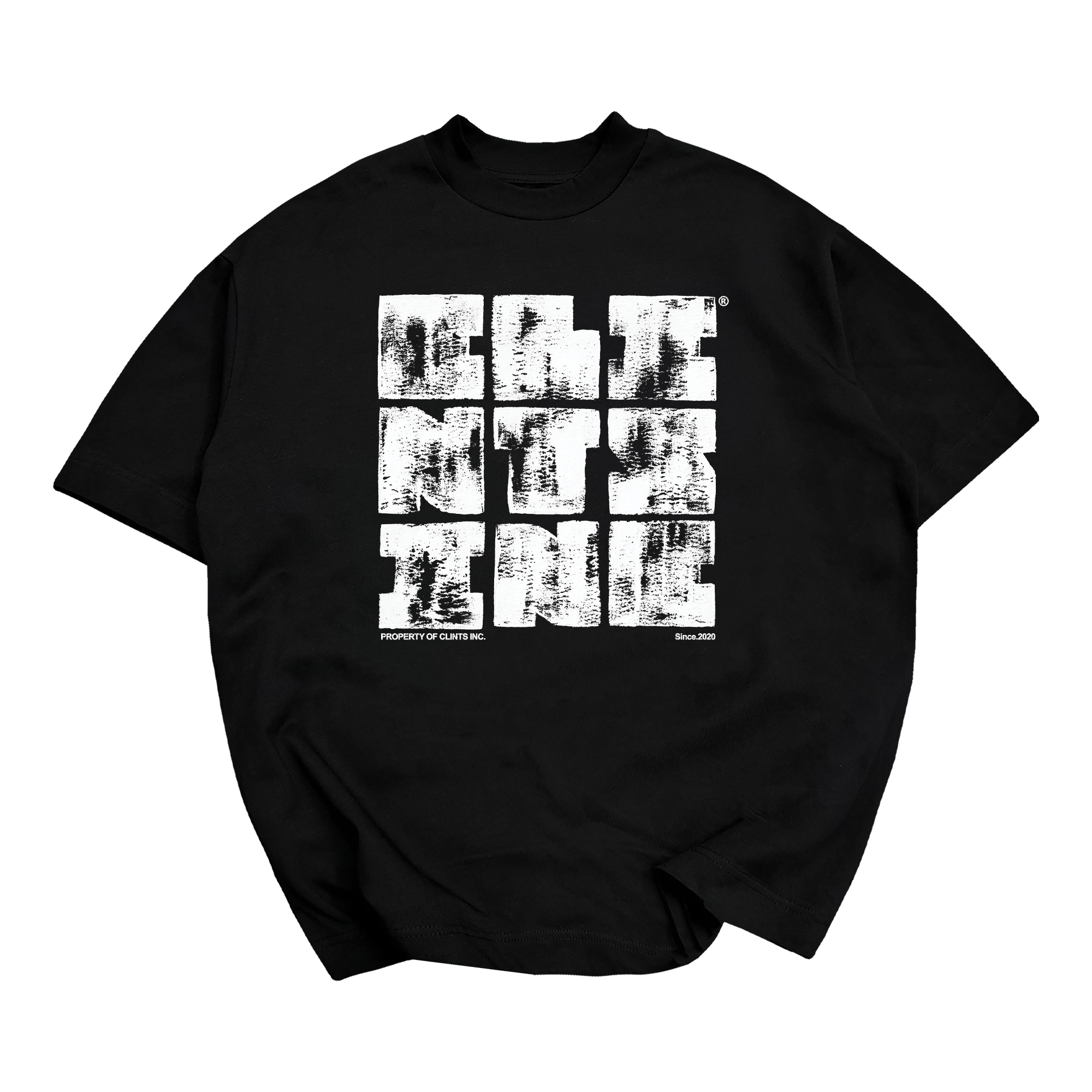 Distressed Block - Heavyweight Tee