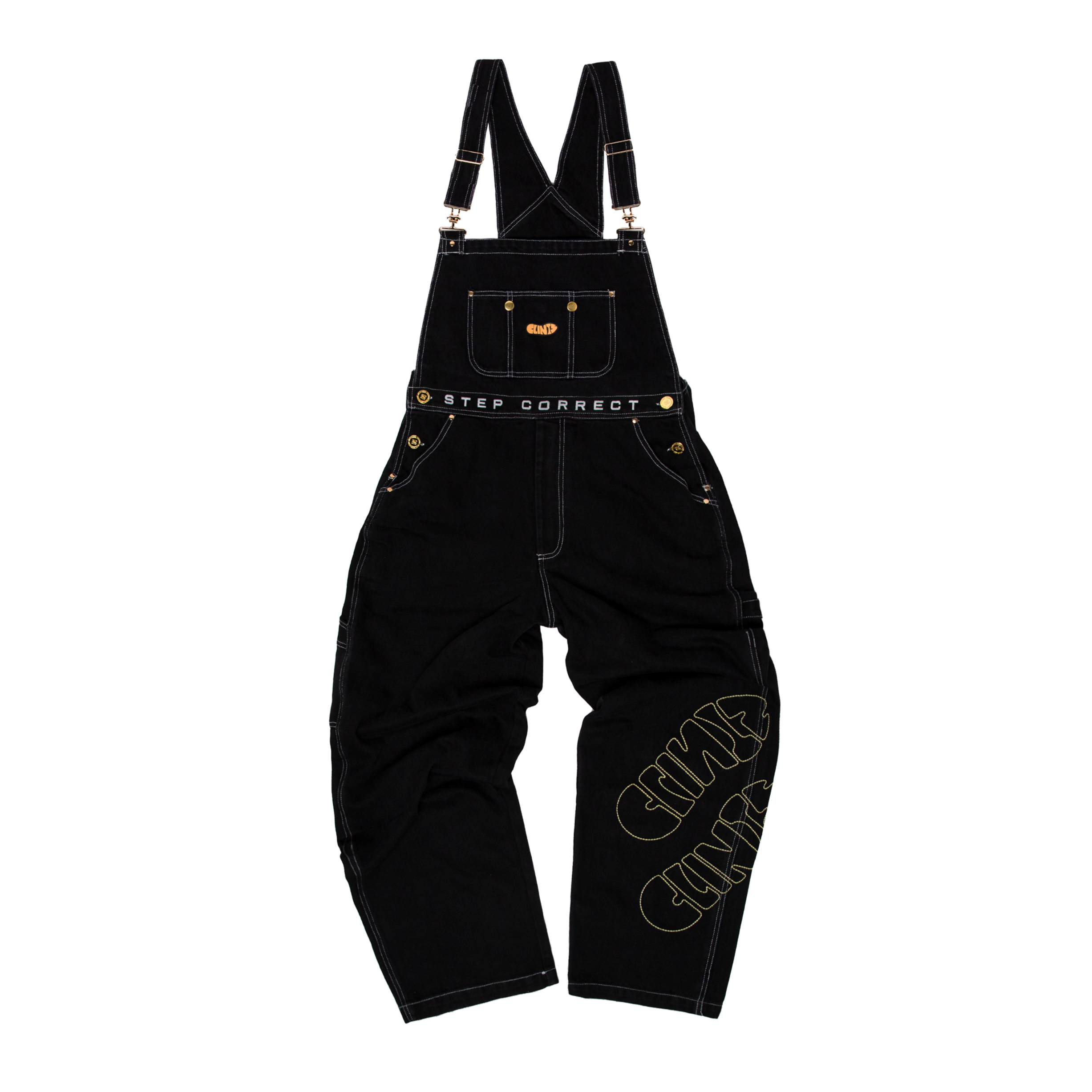 Dungarees - Black