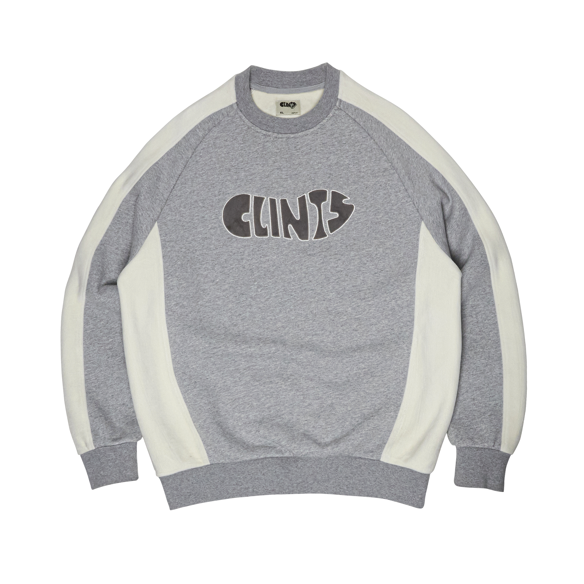 Fleece Panel Sweatshirt - Grey