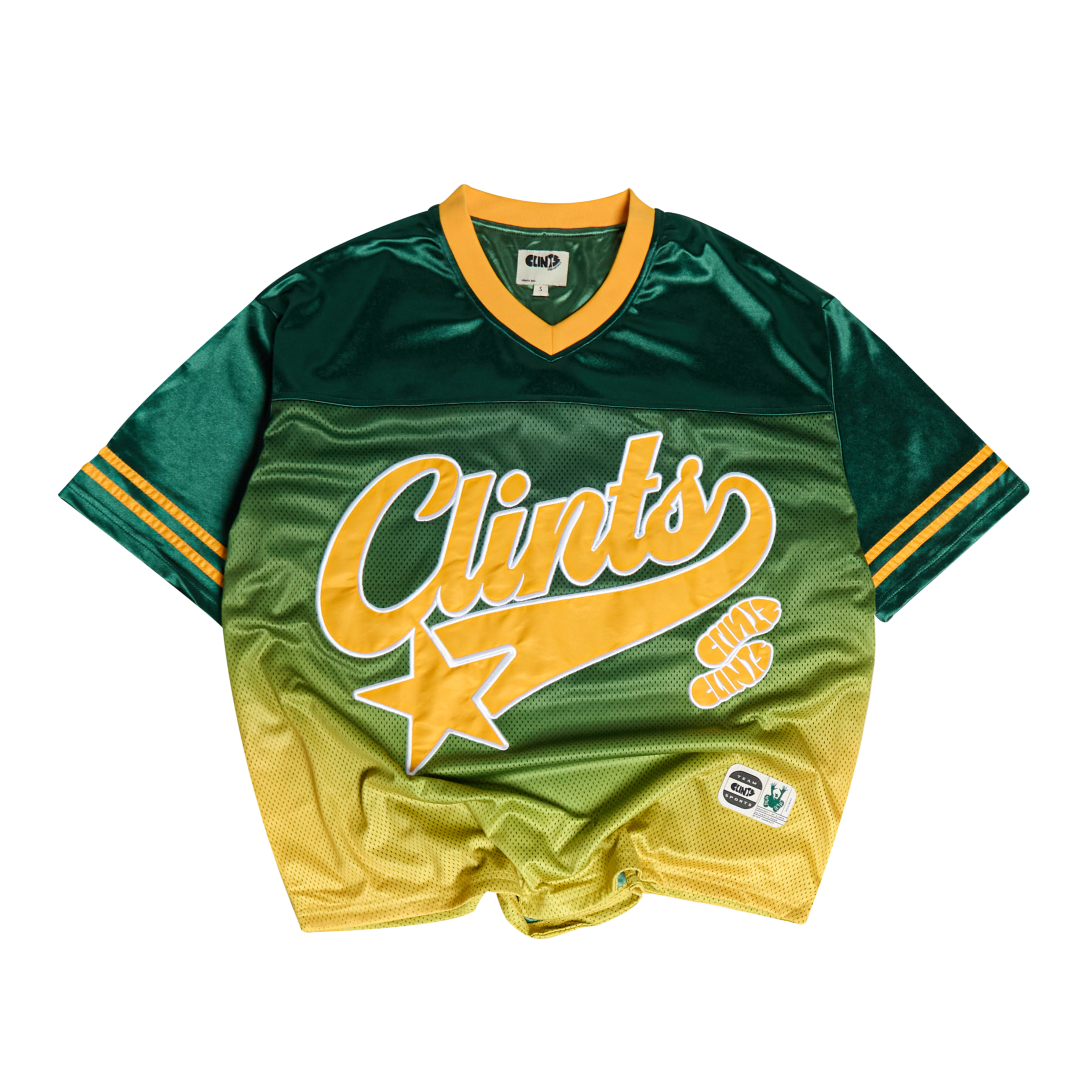 Gradient Jersey - Green/Yellow