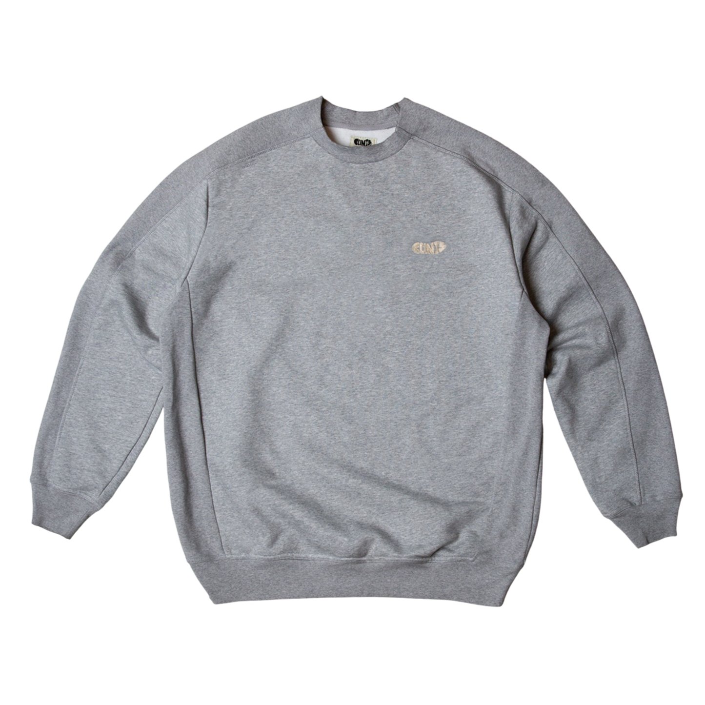 Ribbed Sweatshirt - Grey