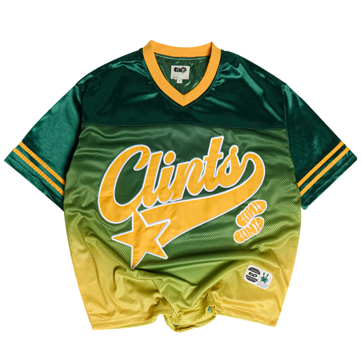 Gradient Jersey - Green/Yellow
