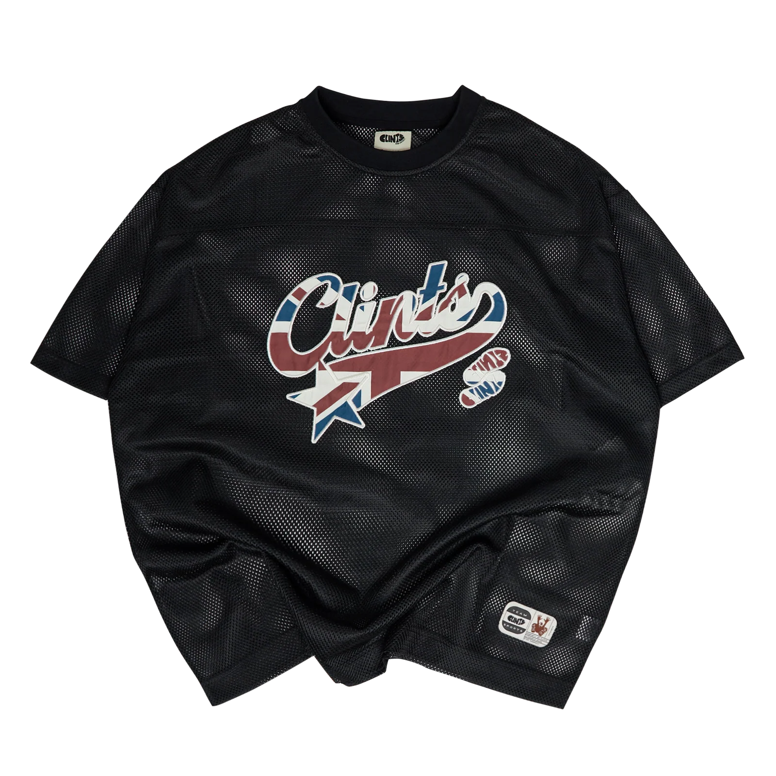 Mesh Flag Jersey - Black