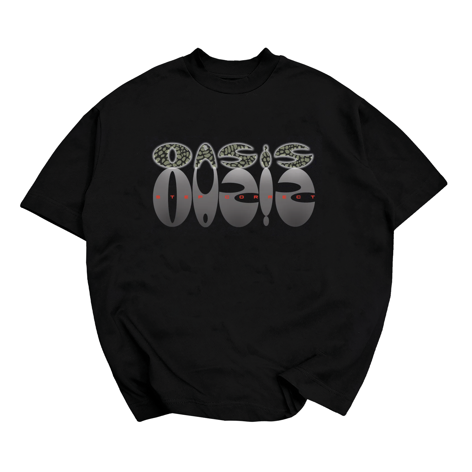 Oasis Footwear Tee - Black