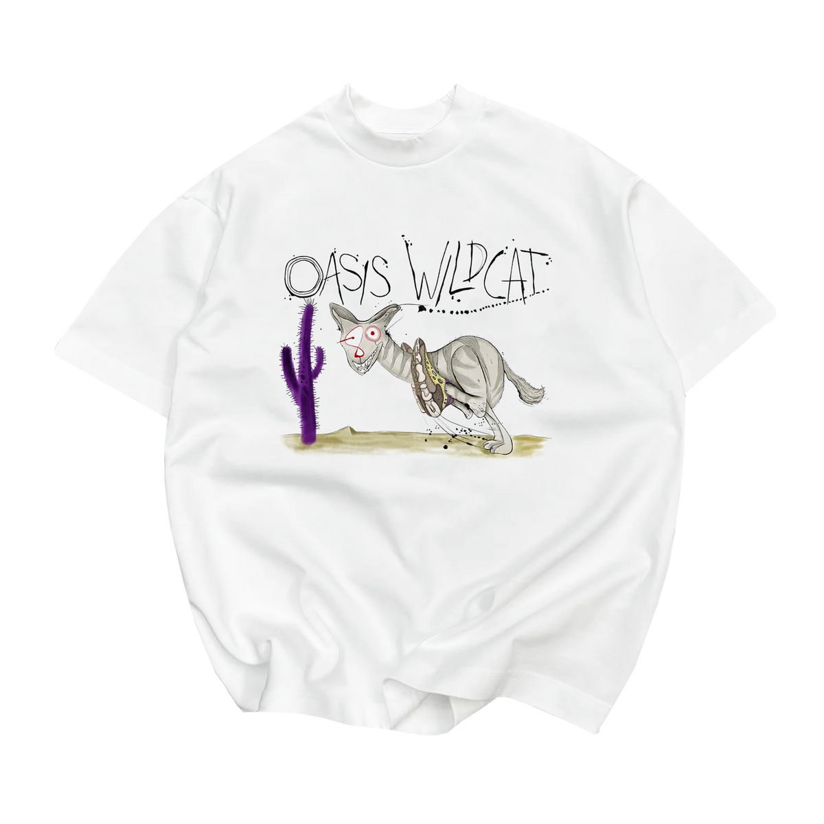 Oasis Wildcat Tee - Heavyweight