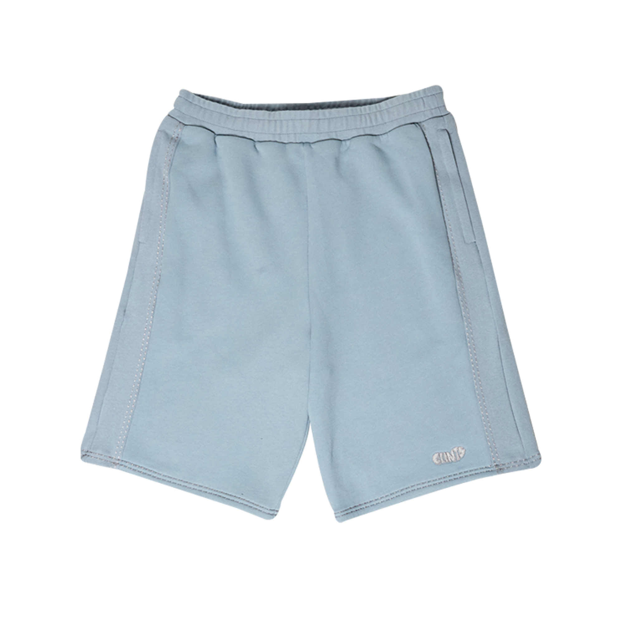 Needle Stitch Shorts - Baby Blue
