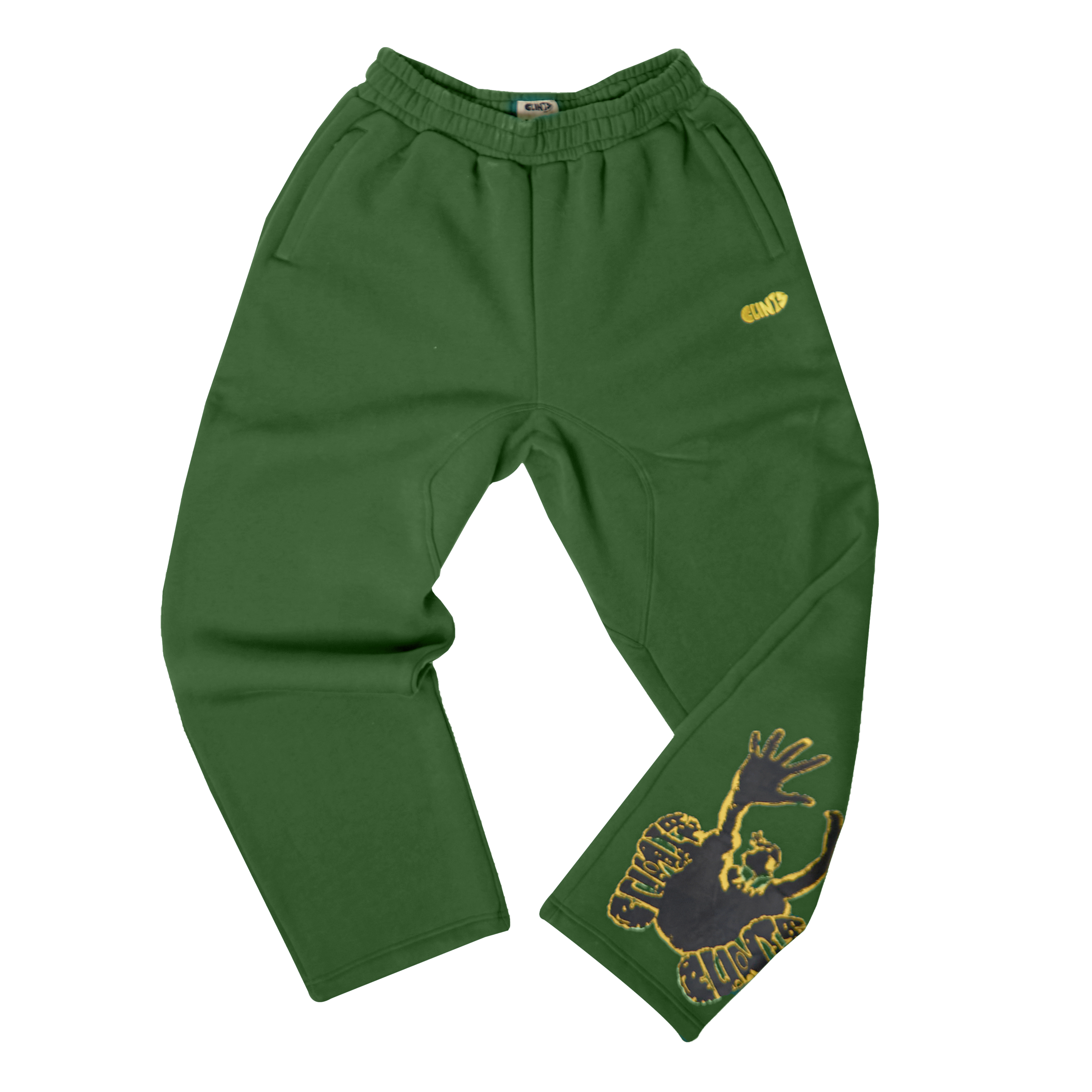 Stencil Sweatpants - Green