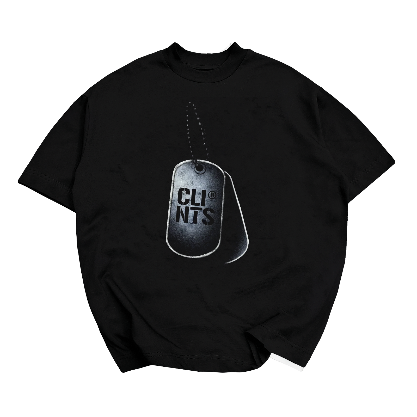 'Dog tag' - Heavyweight Tee