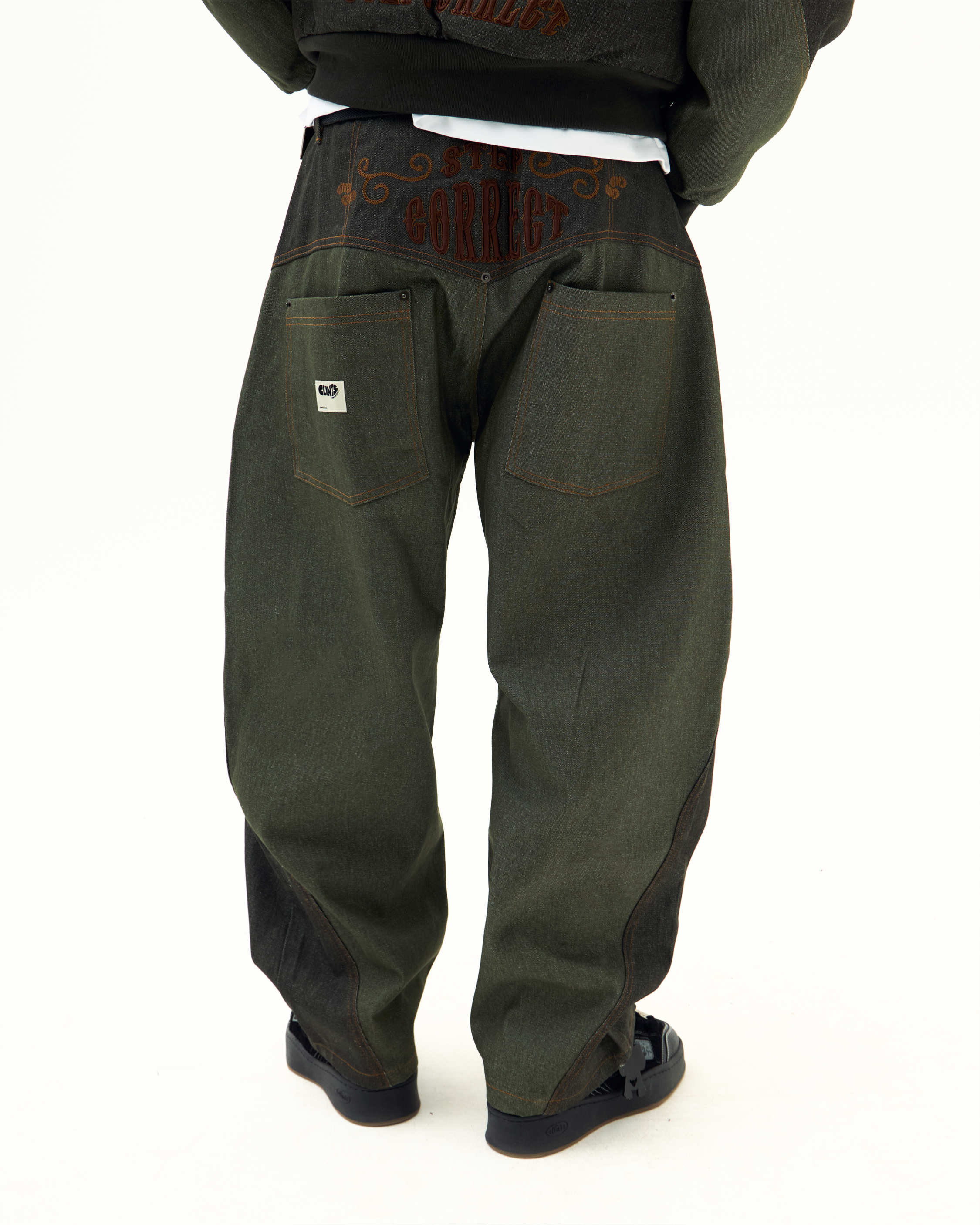 Washed Texas Denim - Green