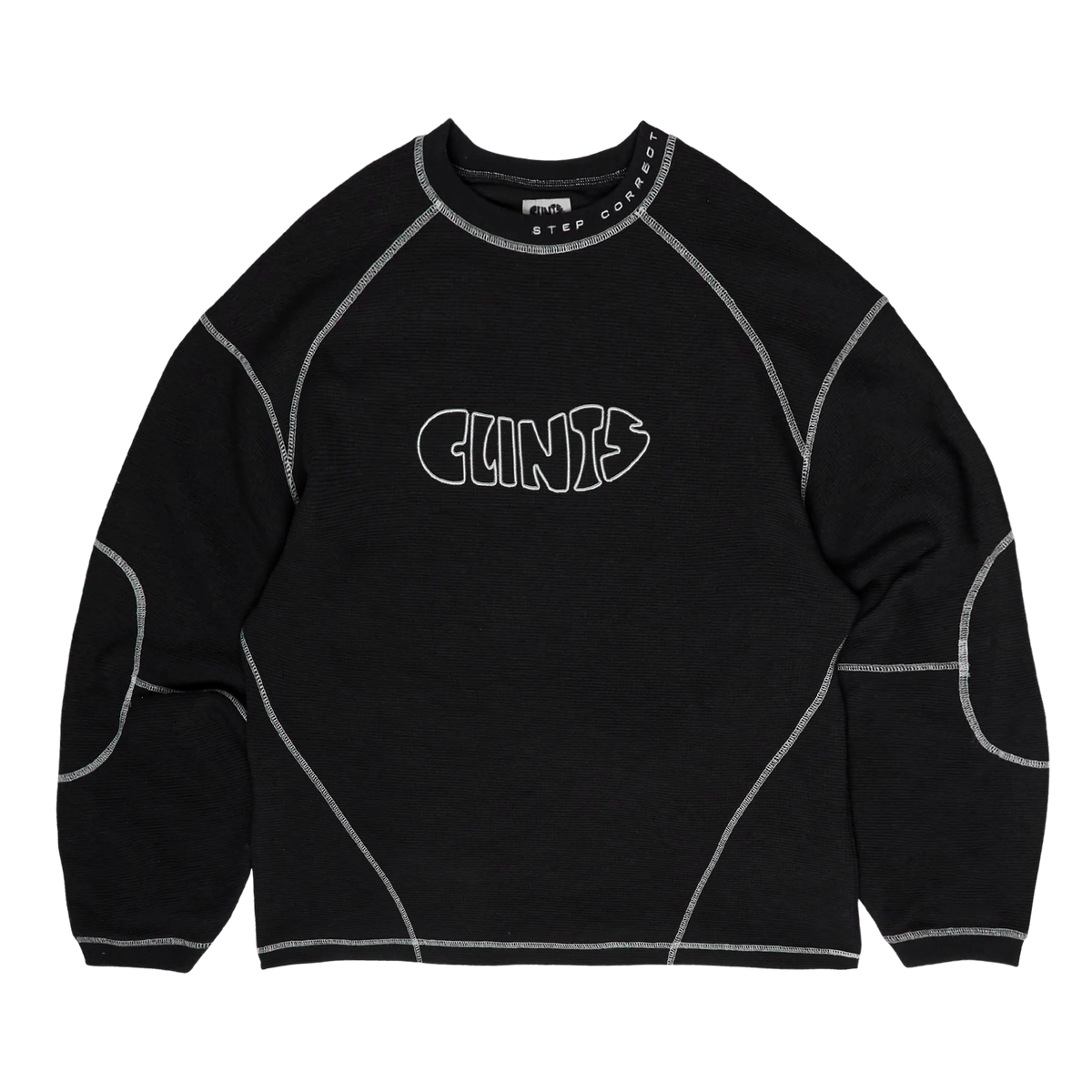 Classic Waffle Tee - Black