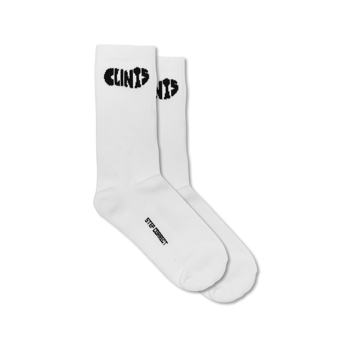 Footprint Socks - White