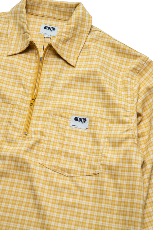 Chequered Shirt - Mustard