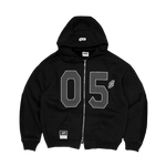 Anniversary Cotton Hoodie - Black/Grey