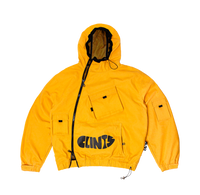 Hooded Tech Jacket - Yellow